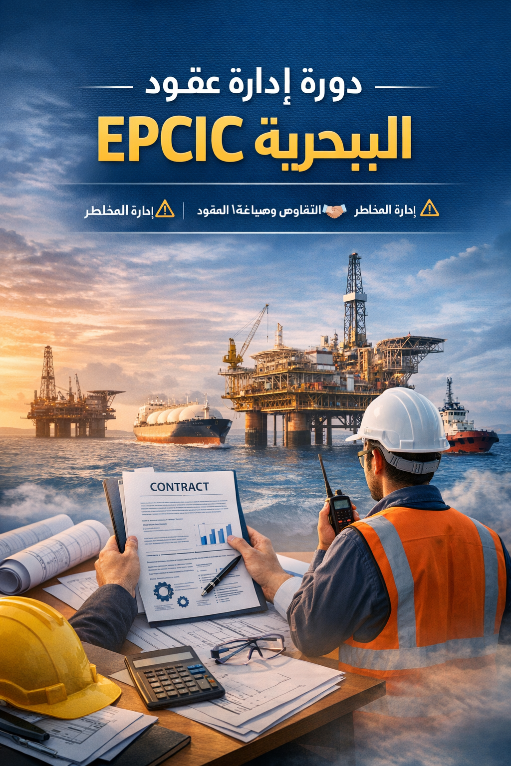 دورة إدارة عقود EPCIC البحرية - 1
