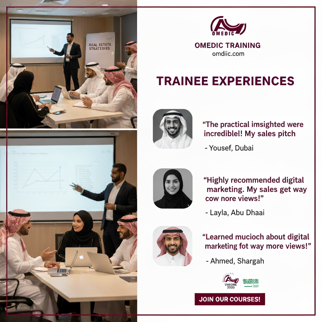 دورة التسويق والمبيعات العقارية في الامارات