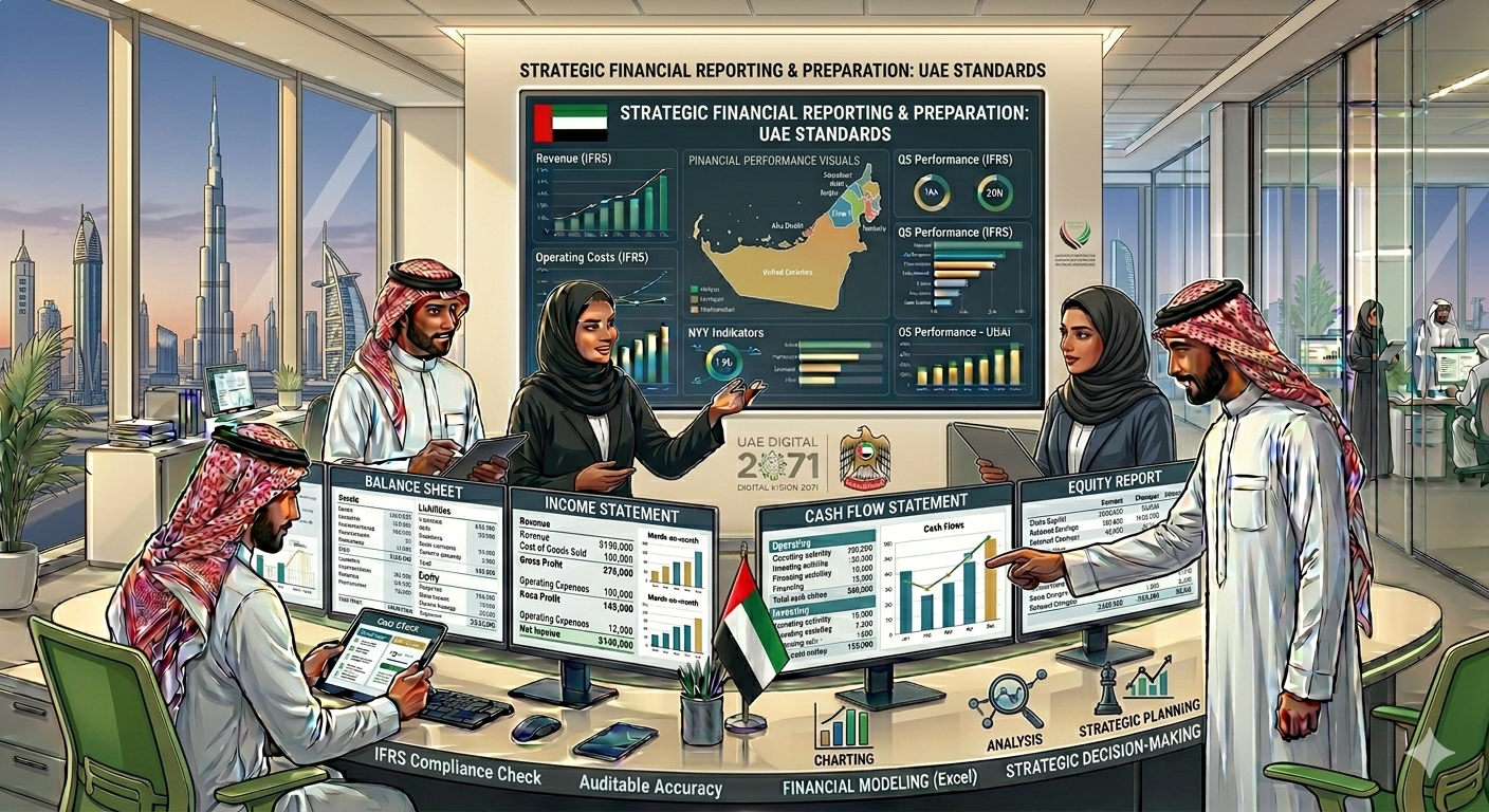 إعداد القوائم المالية في الامارات - 1