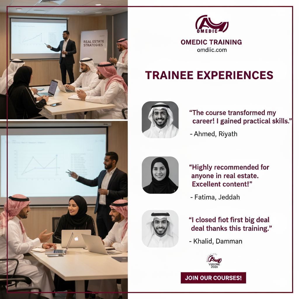 دورة التسويق والمبيعات العقارية في السعودية