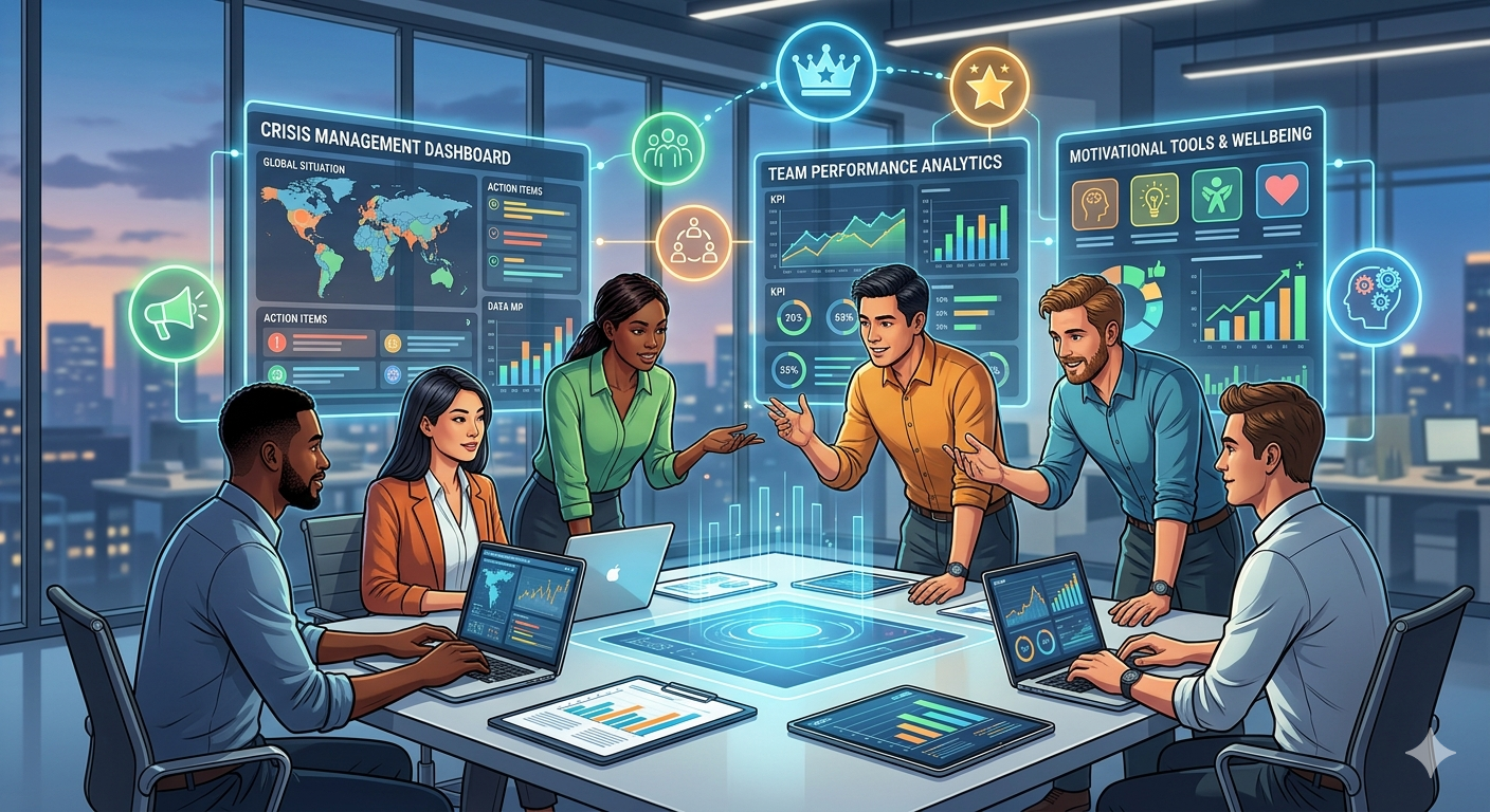 كورس إدارة العمل الجماعي وتحفيز وإلهام الآخرين وقيادة المواقف الصعبة والأزمات - 1