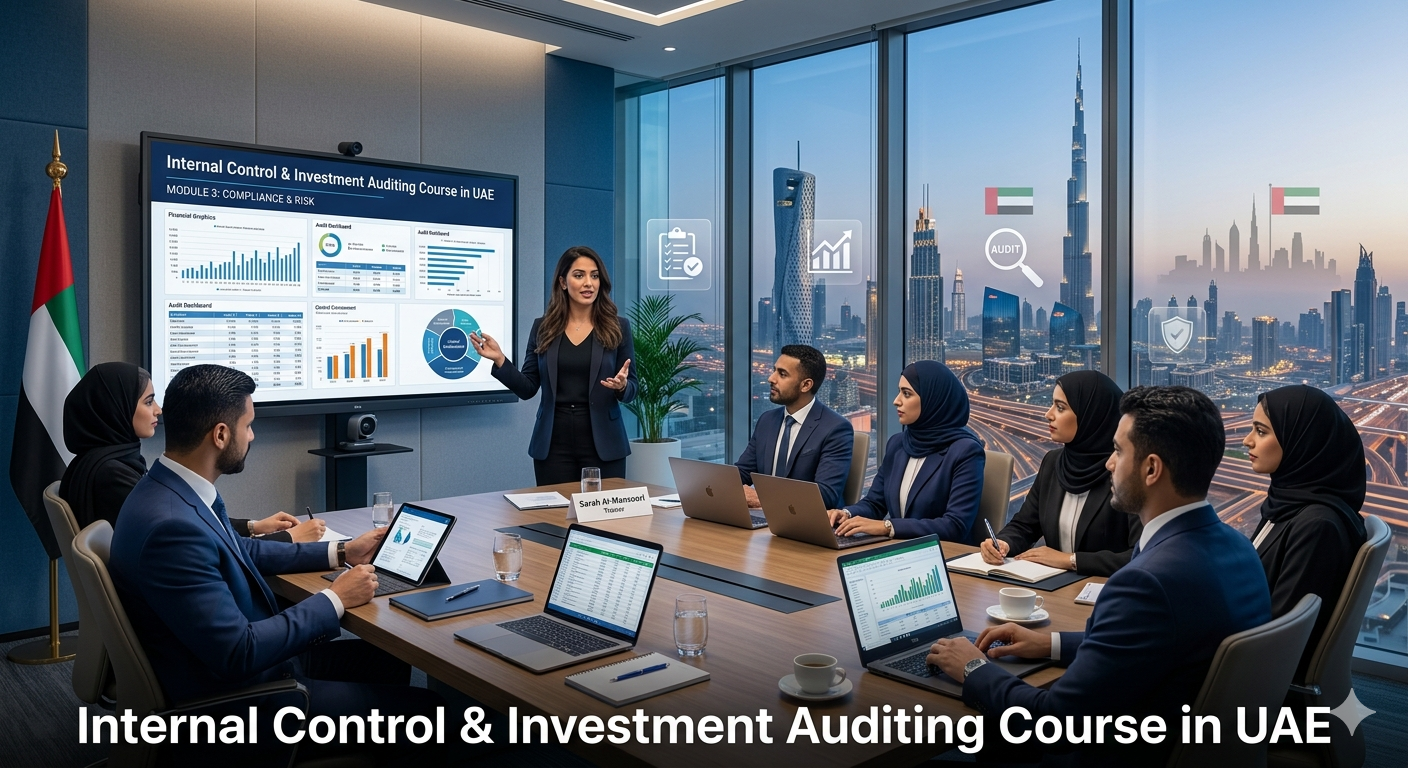كورس المراقبة الداخلية والتدقيق المحاسبي للاستثمارات في الامارات - 1