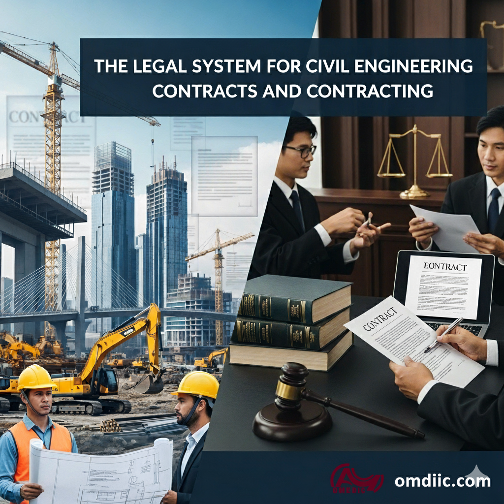 النظام القانوني لعقود ومقاولات الهندسة المدنية -اوميديك رقم 1