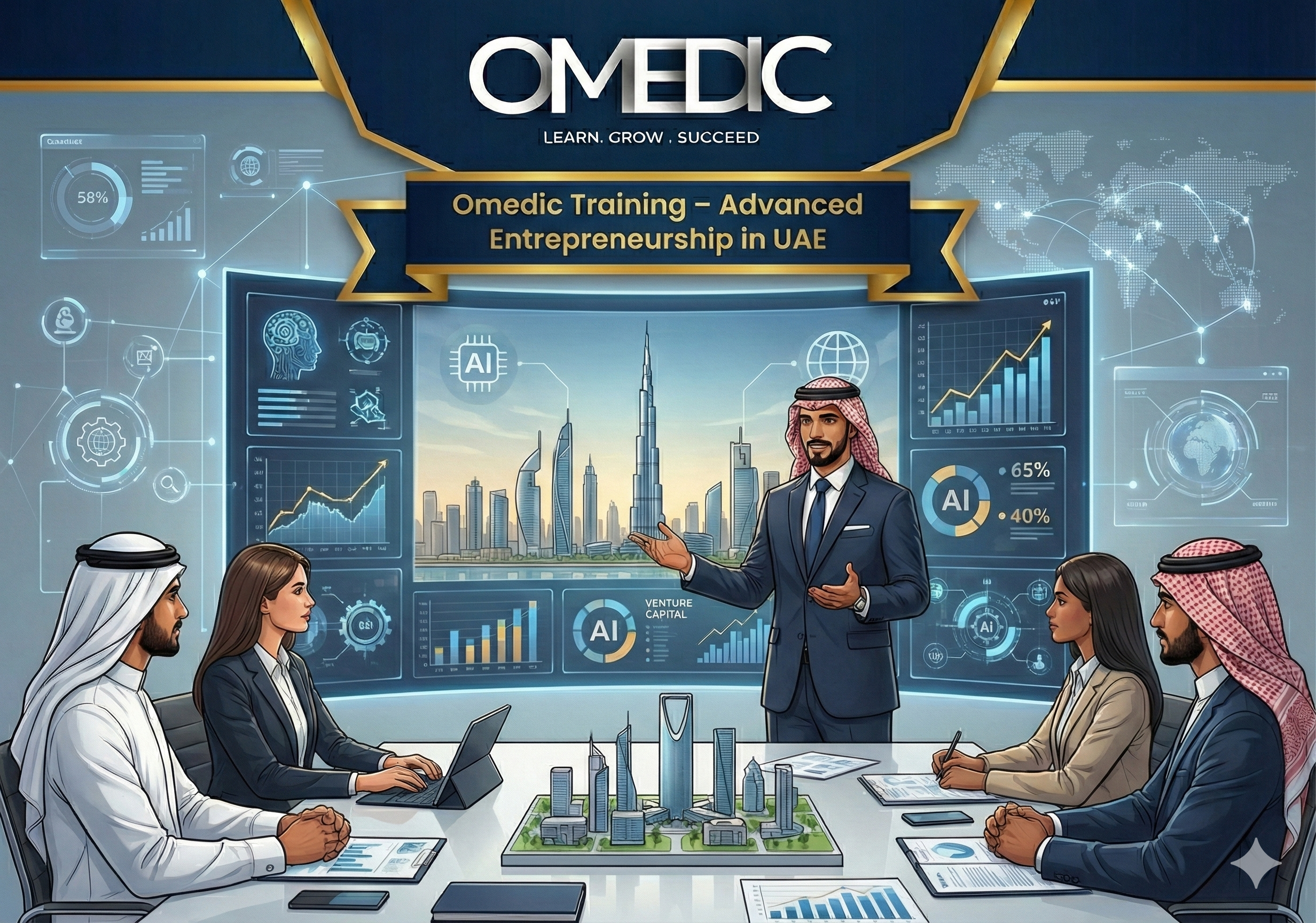 دورة ريادة الأعمال المتقدمة في الامارات - 1