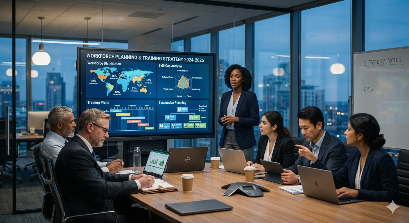 دورة تنظيم وتخطيط القوى العاملة وإعداد خطط التدريب - 1