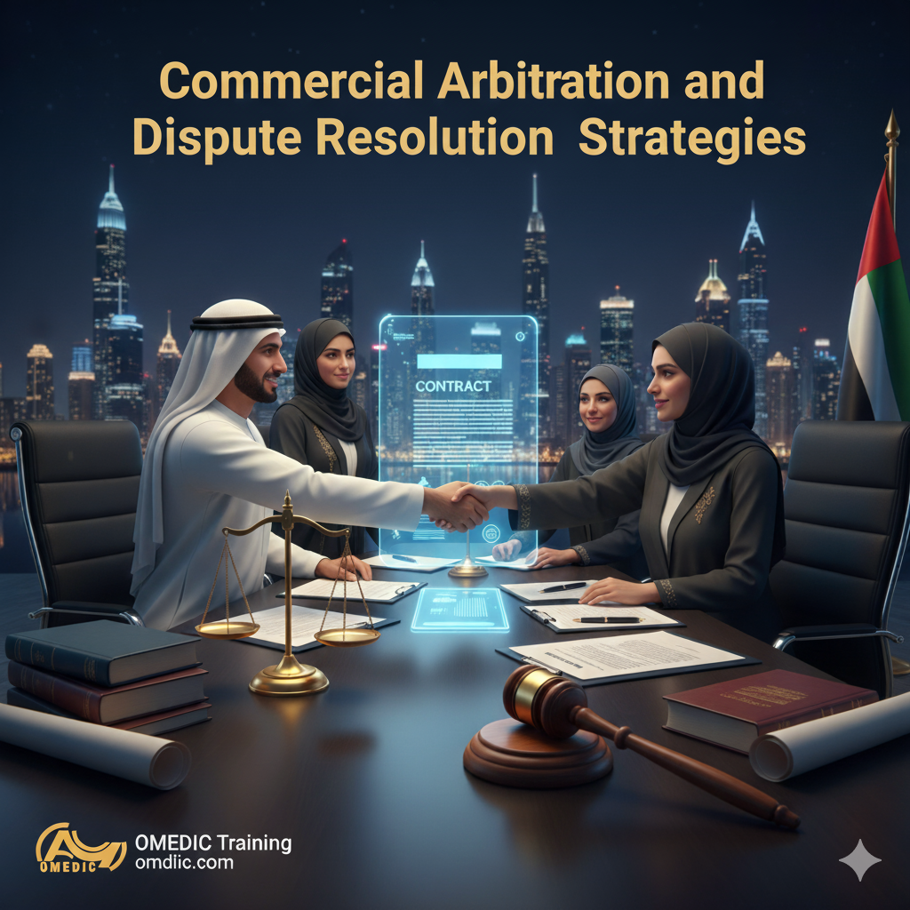 دورة استراتيجيات التحكيم التجاري وتسوية المنازعات - اوميديك 1