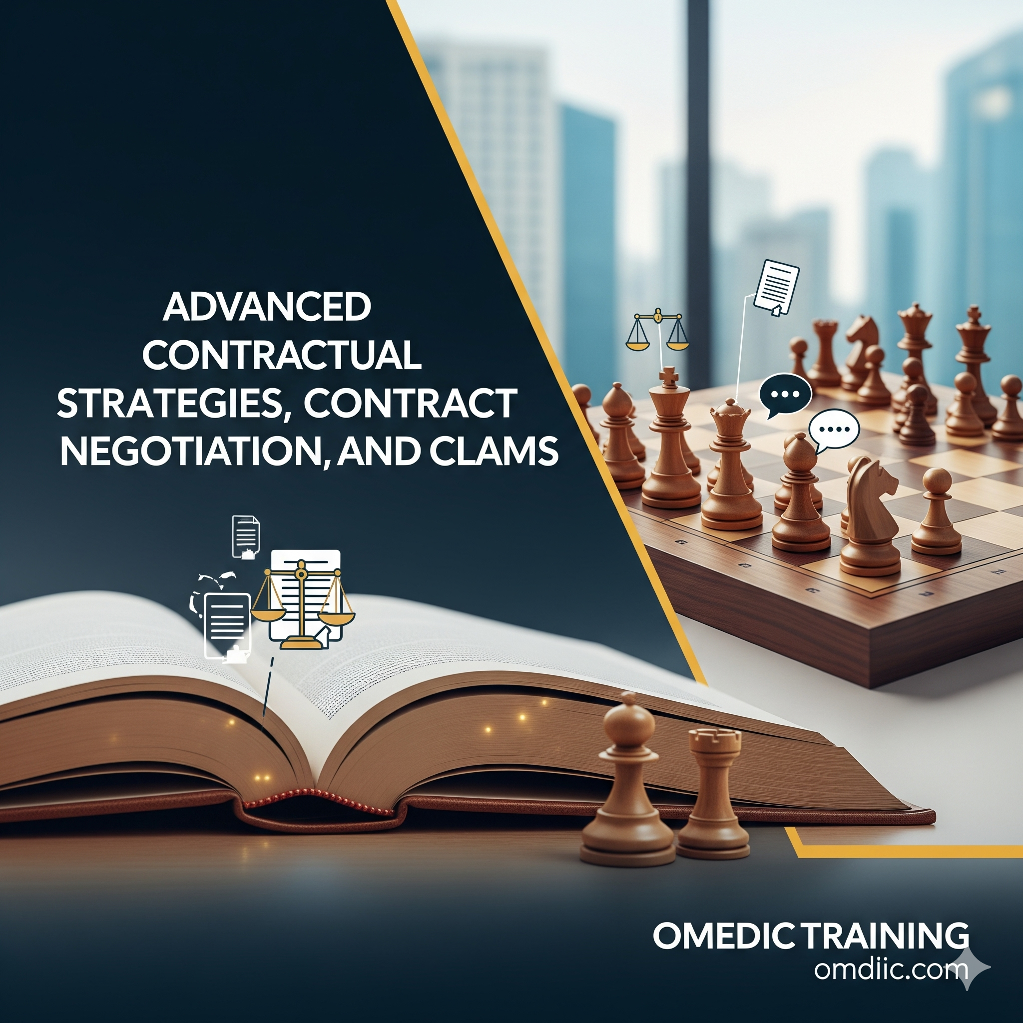 دورة الاستراتيجيات التعاقدية المتقدمة والتفاوض على العقود والمطالبات