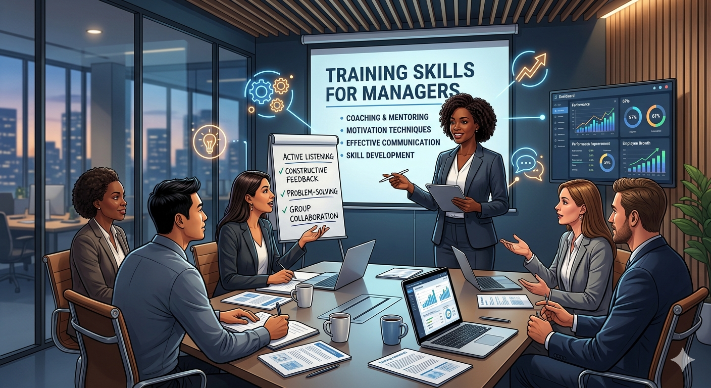 كورس مهارات التدريب للمديرين - 1