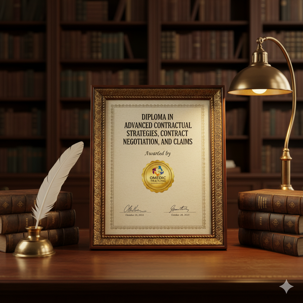 دبلومة الاستراتيجيات التعاقدية المتقدمة والتفاوض على العقود والمطالبات