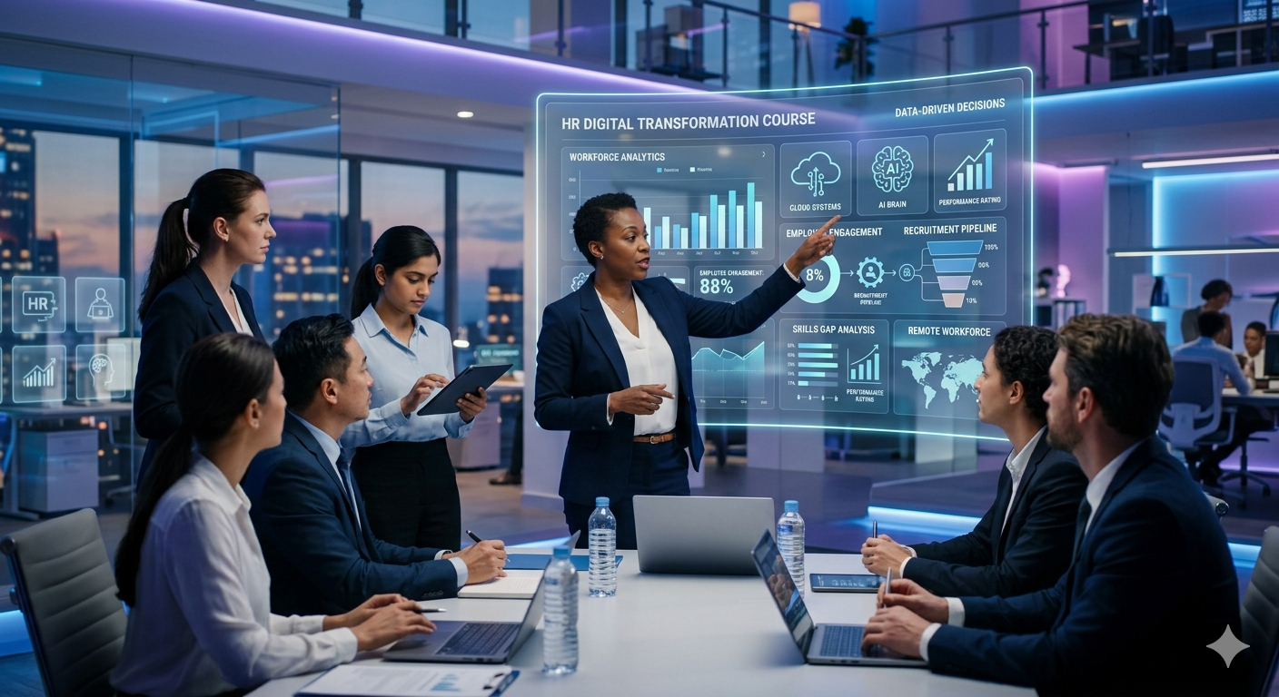 كورس دور التحول الرقمي في إدارة الموارد البشرية - 1