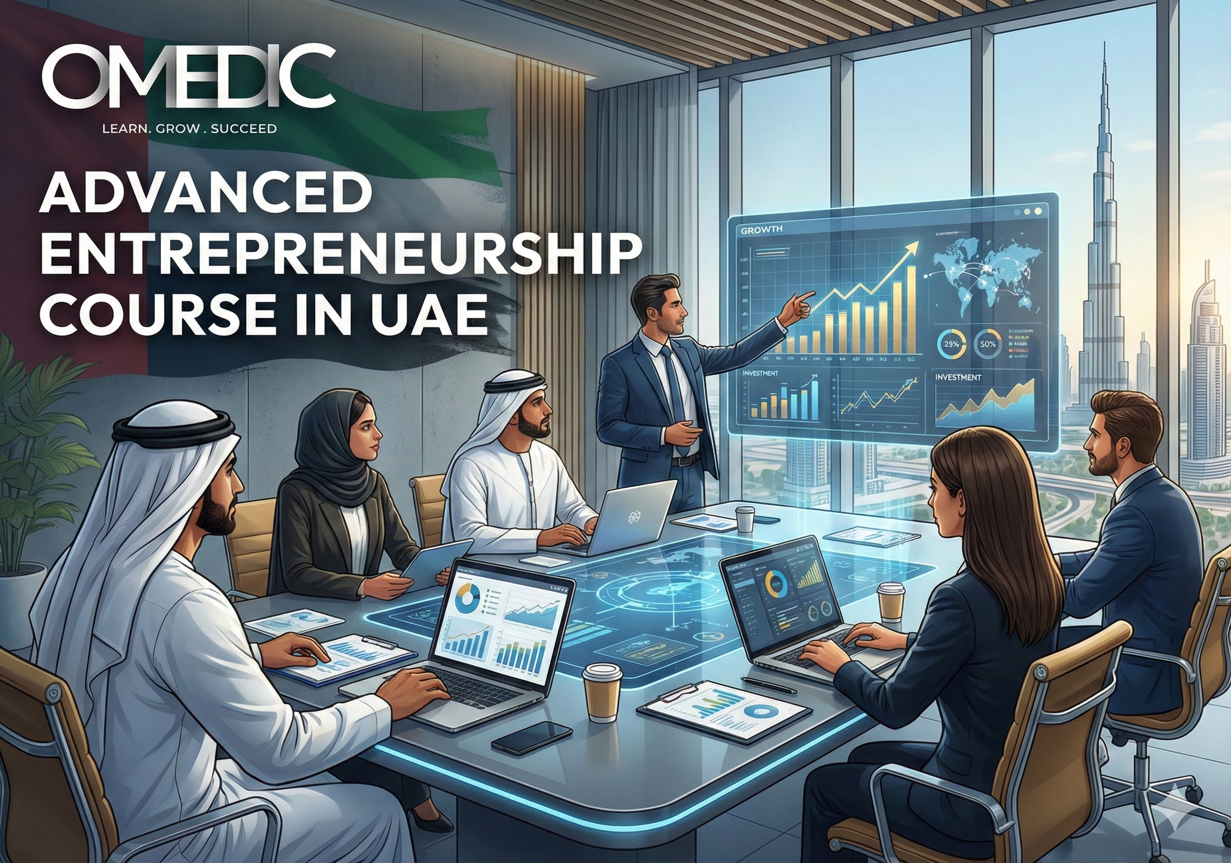 كورس ريادة الاعمال المتقدمة في الامارات - 1