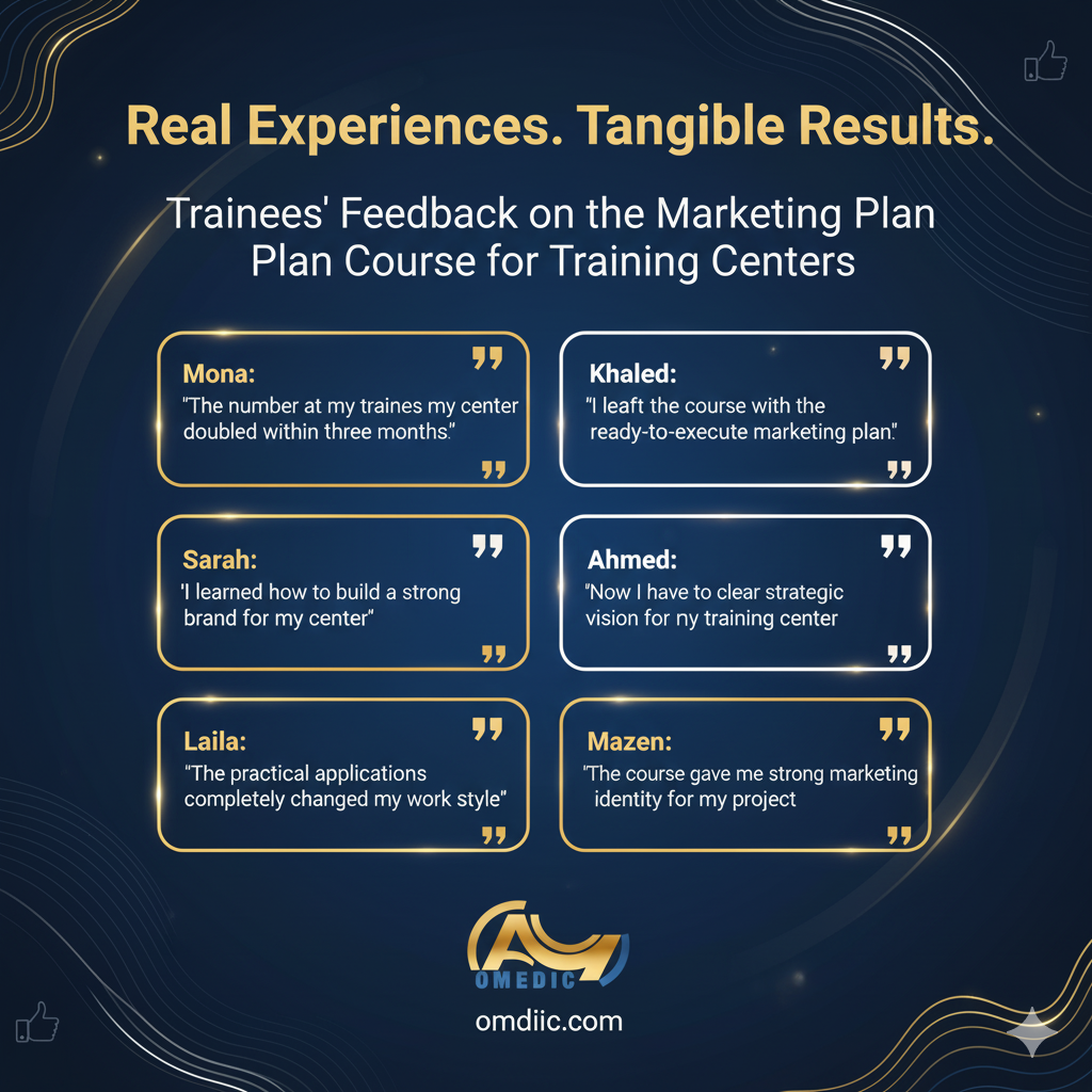 دورة إعداد خطة تسويق لمراكز التدريب