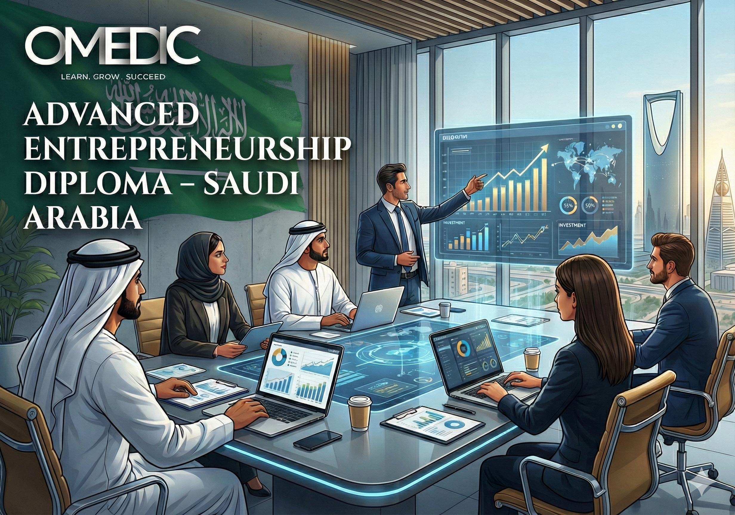 دبلومة ريادة الاعمال المتقدمة في السعودية - 1