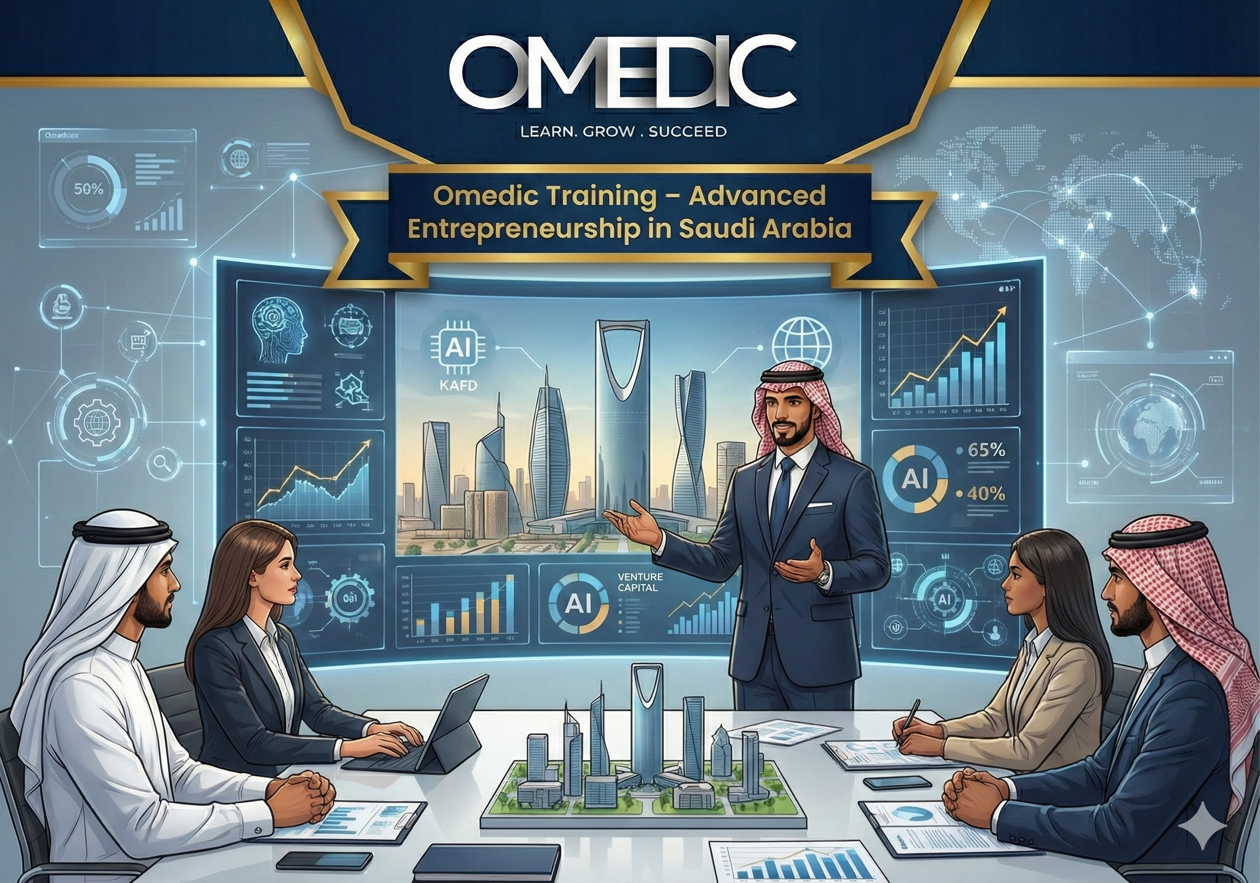 دورة ريادة الأعمال المتقدمة في السعودية - 1