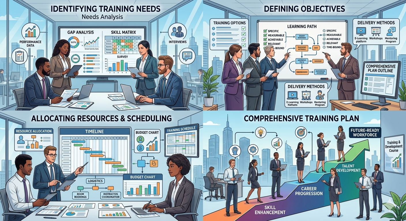 مهارات تحديد الاحتياجات التدريبية ووضع خطة التدريب المتكاملة - 1
