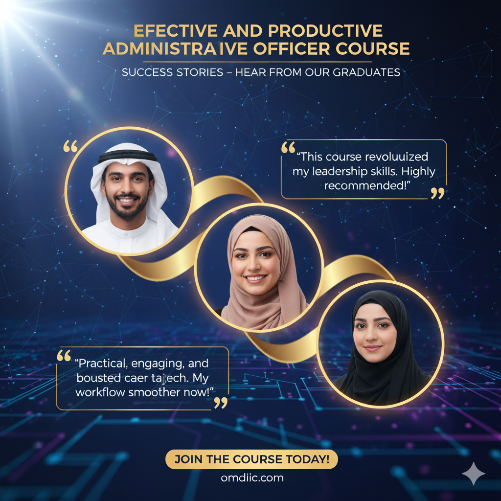 كورس المسؤول الإداري الفعال والمنتج