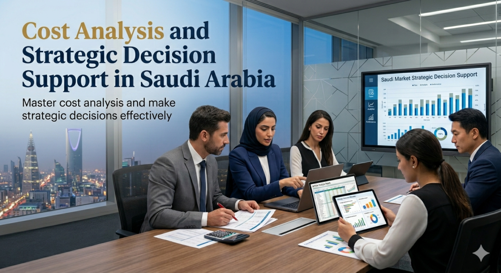كورس تحليل التكاليف ودعم القرارات الاستراتيجية في السعودية
