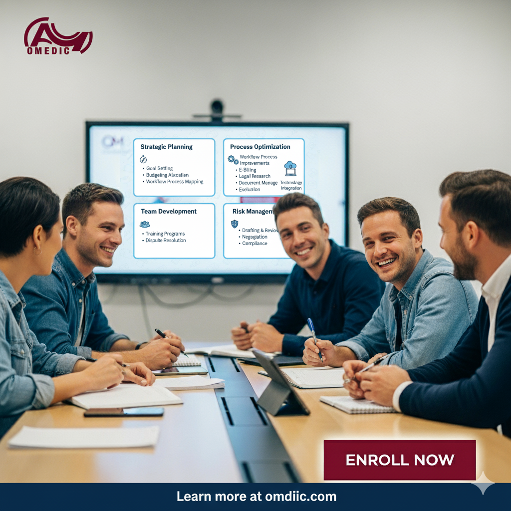 دورة أساليب وأدوات إدارة الإدارات القانونية