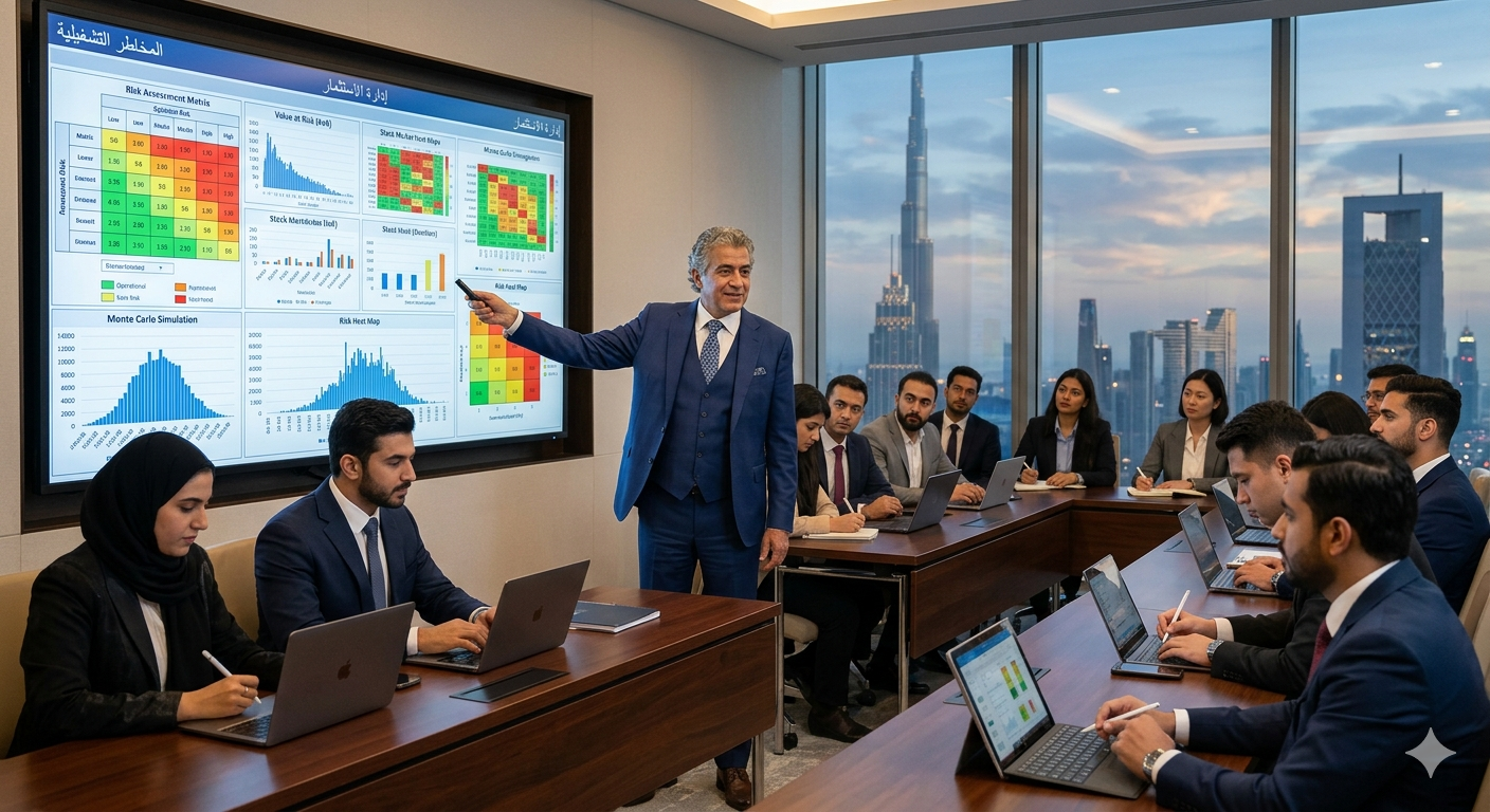 كورس الإدارة المالية المتقدمة وإدارة المخاطر المالية في السعودية - 1