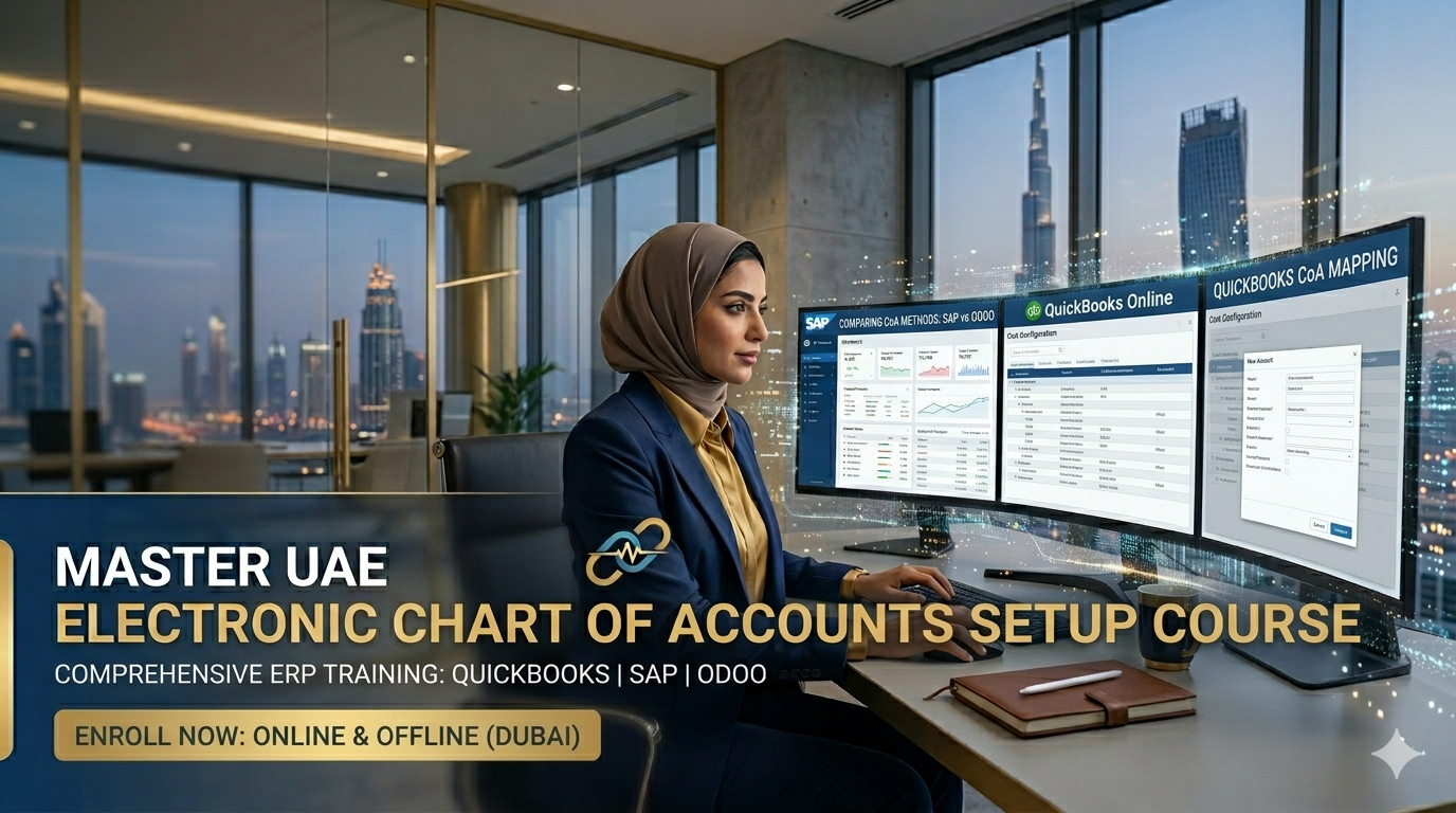 دورة طريقة إعداد شجرة الحسابات Chart of Accounts إلكترونياً في الامارات - 1
