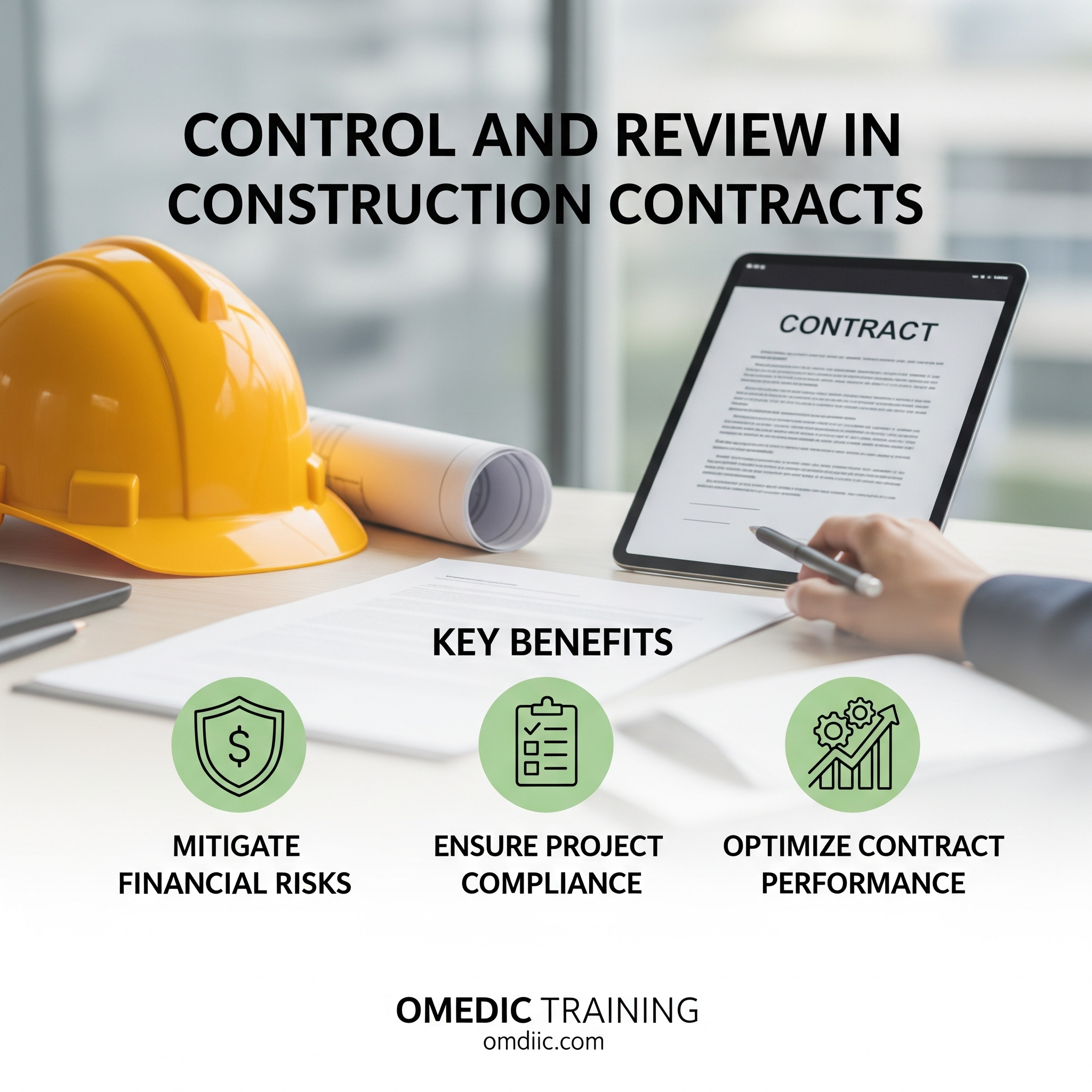 كورس التحكم والمراجعة في عقود البناء