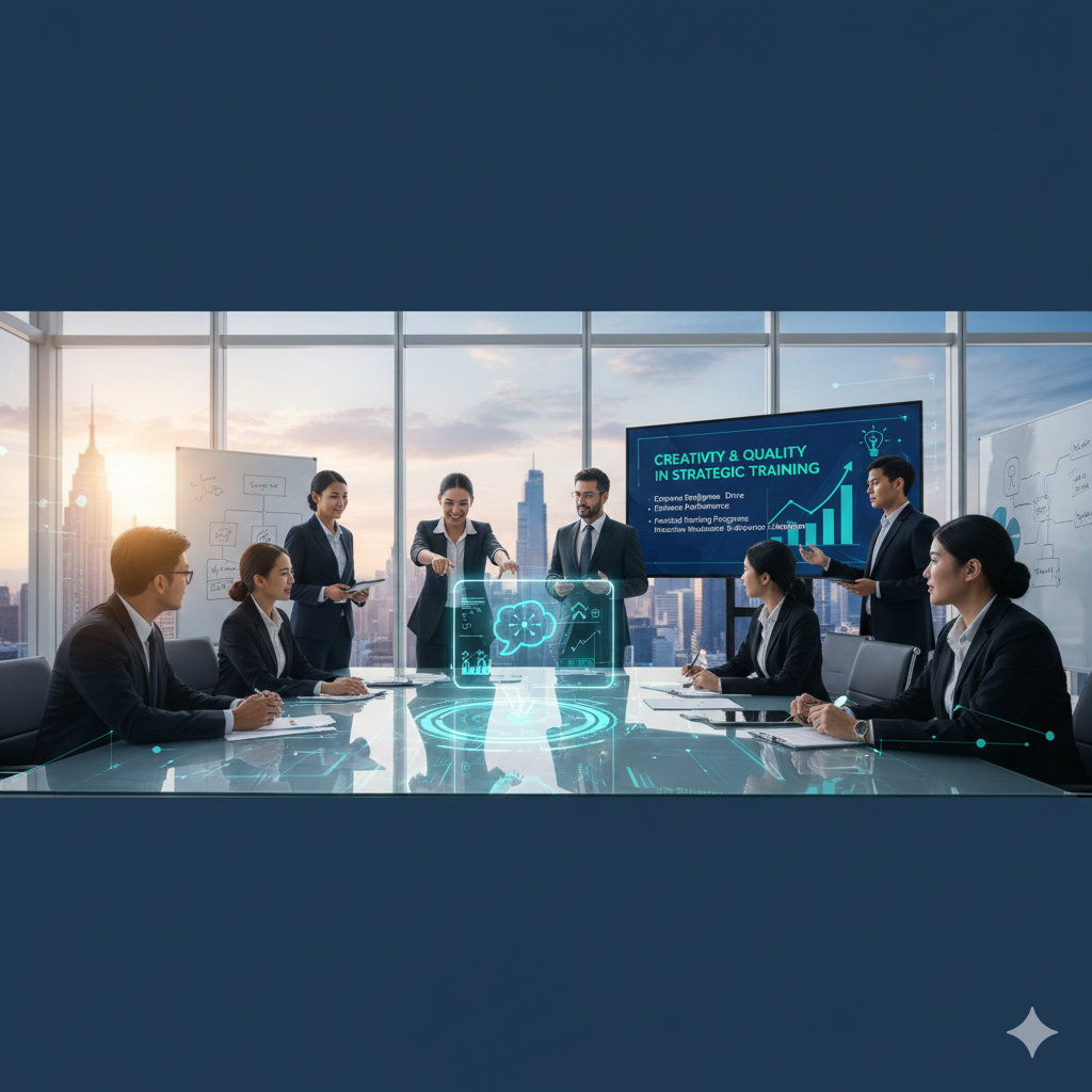 كورس الإبداع والجودة في التدريب الاستراتيجي والتمكين الوظيفي - 1