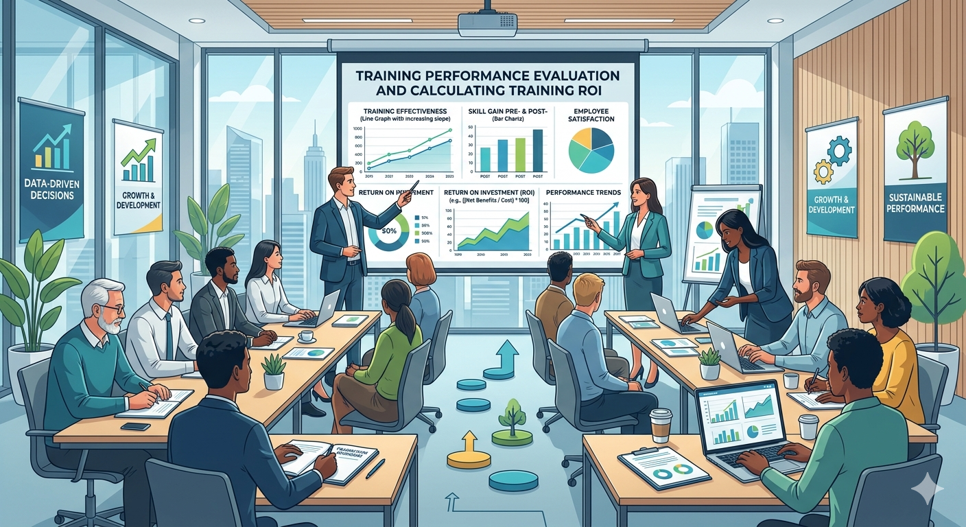 كورس تقييم الأداء التدريبي وحساب العائد الاقتصادي على التدريب - 1