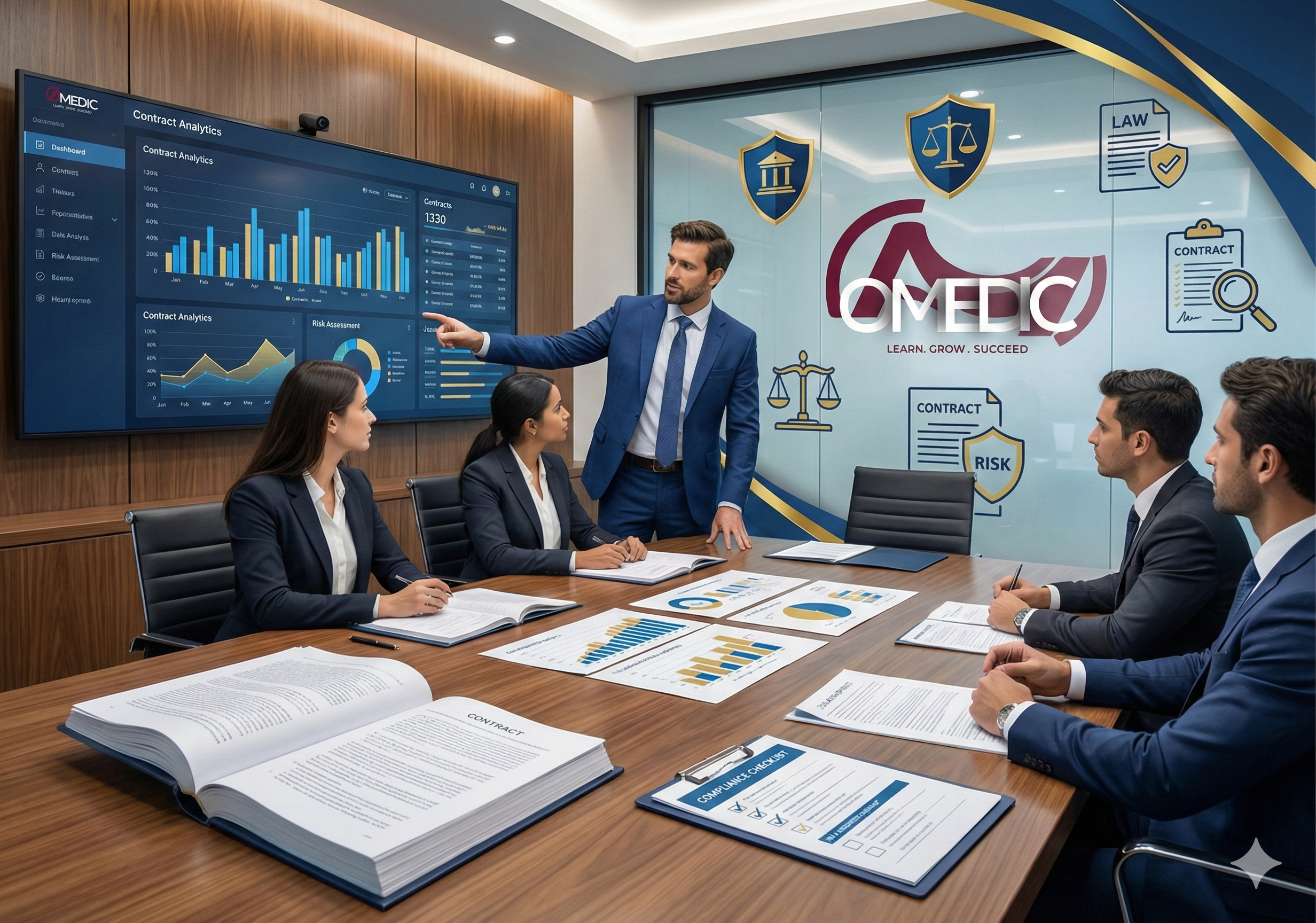 إدارة مخاطر العقود والامتثال لها - 1