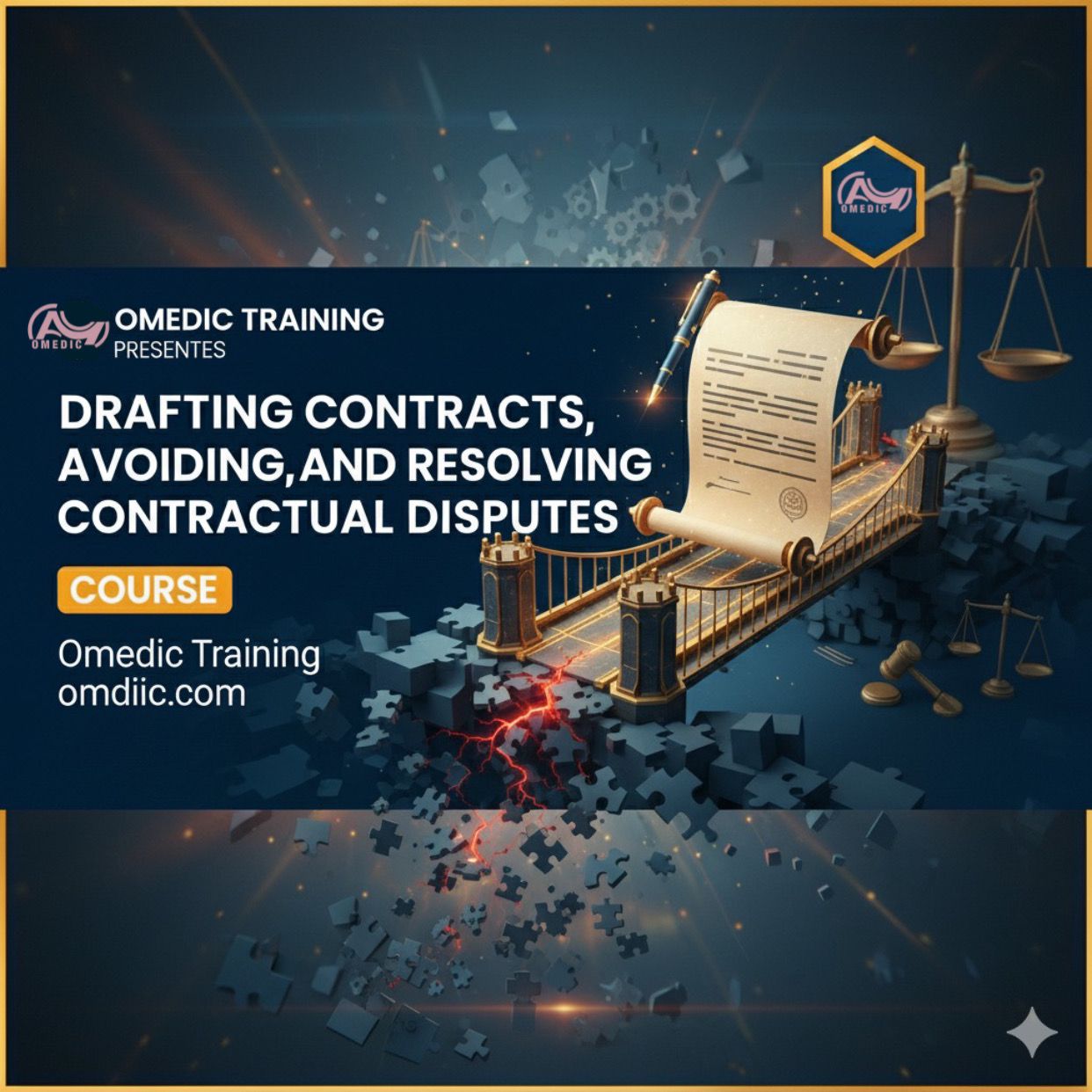 دورة صياغة العقود وتجنب وحل النزاعات التعاقدية