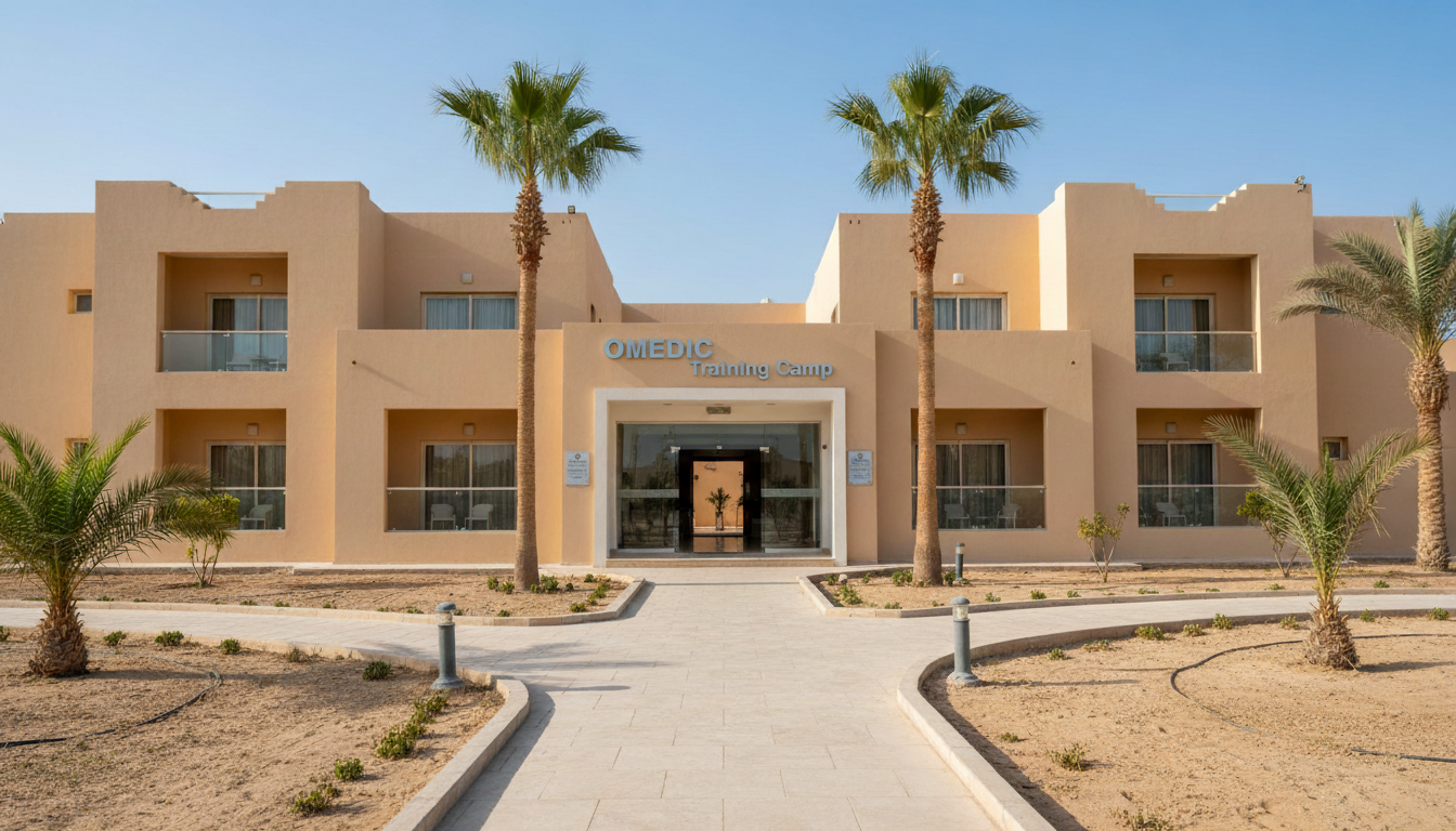 المخيم الدائم لاوميديك في شرم الشيخ: تجربة تدريبية فريدة تجمع بين المعرفة، التطوير، والاستجمام