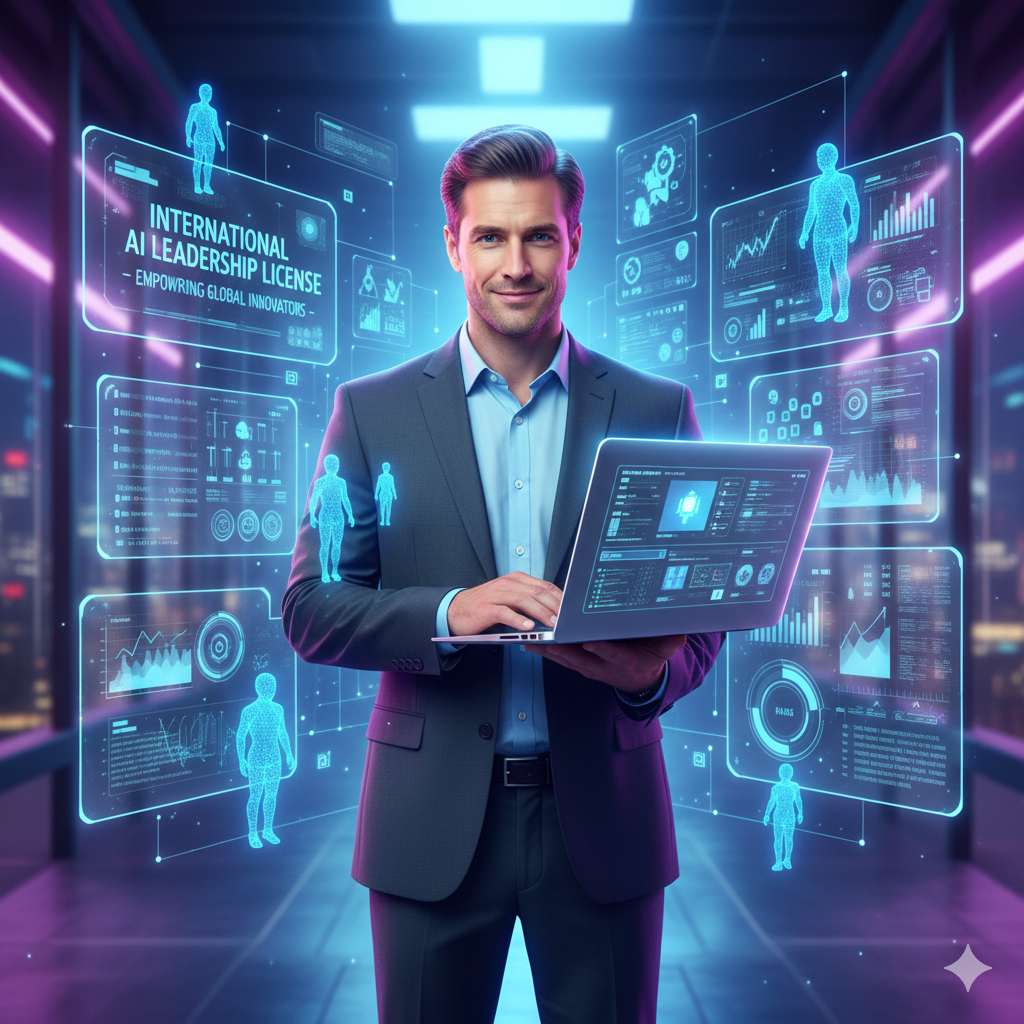 شهادة الرخصة الدولية لقيادة الذكاء الاصطناعي