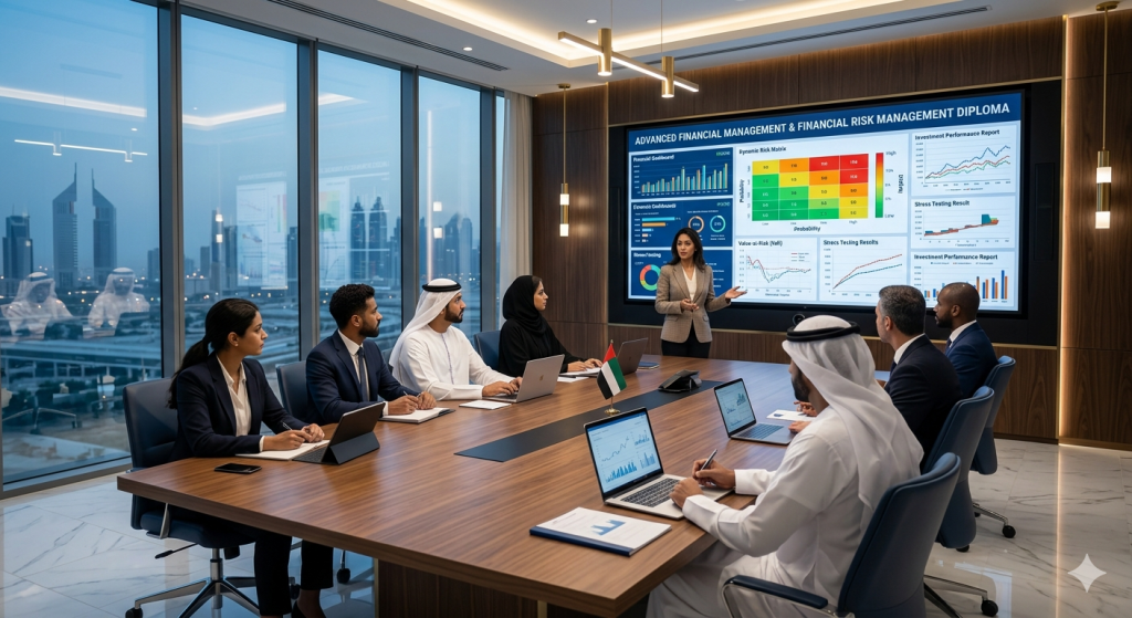 دبلومة الإدارة المالية المتقدمة وإدارة المخاطر المالية في الامارات