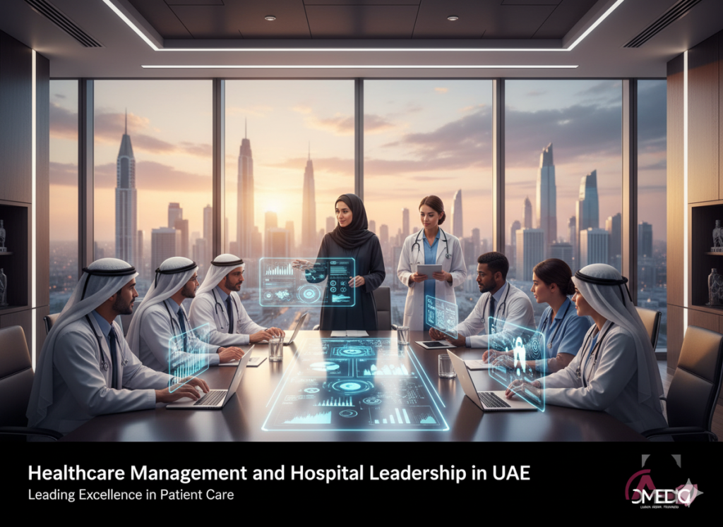 إدارة المستشفيات ومراكز الرعاية الصحية في الامارات
