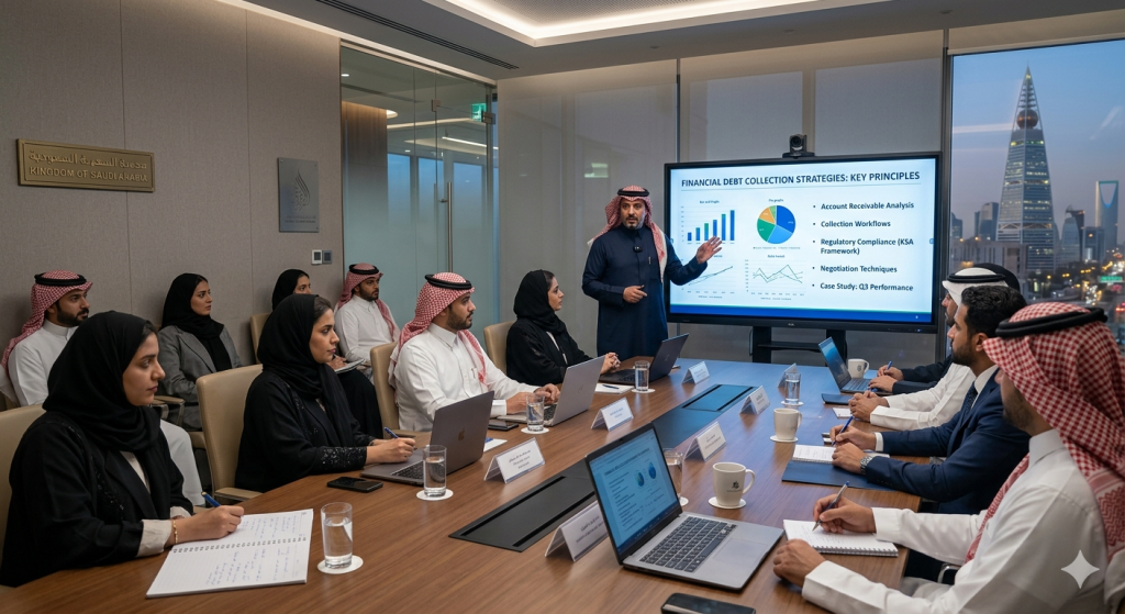 كورس تحصيل المستحقات المالية والديون المتأخرة في السعودية