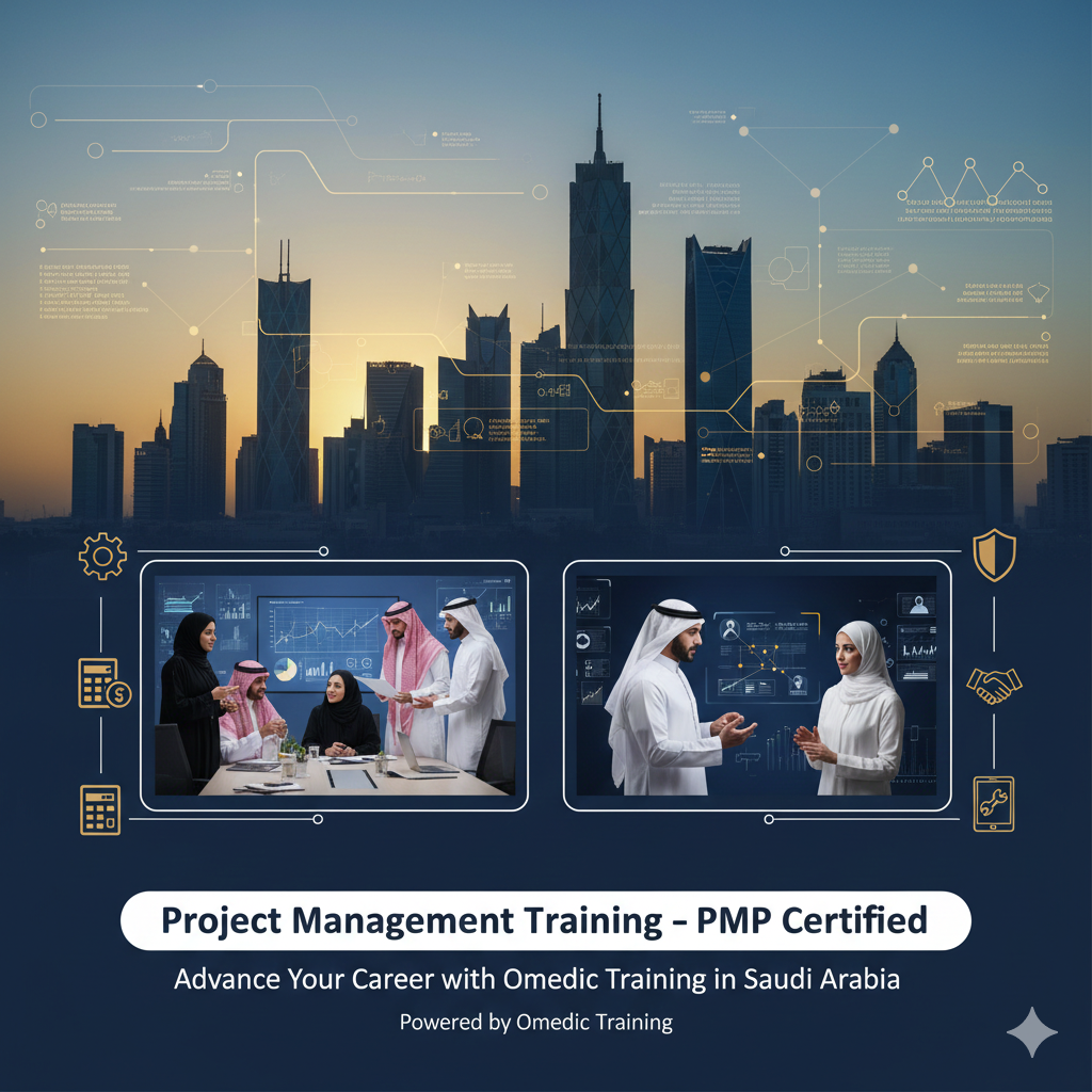 إدارة المشاريع المؤهلة للحصول على شهادة PMP في السعودية