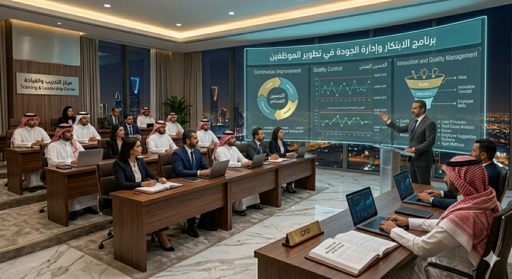 دبلومة الابداع والجودة الشاملة فى التدريب الاستراتيجى والتطوير الوظيفى لتحقيق