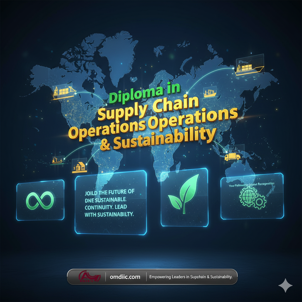 دبلومة عمليات سلسلة التوريد ومبادئ الاستمرارية والاستدامة