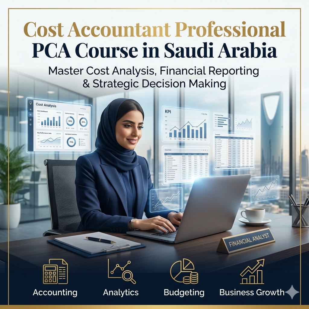 كورس محاسب التكاليف المحترف PCA في السعودية - 1