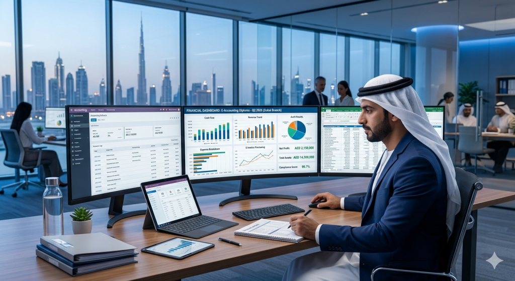 دبلومة المحاسبة الإلكترونية للمحاسبين E-ACCOUNTING في الامارات