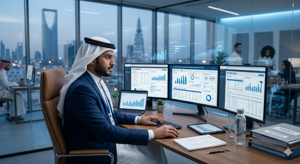 دبلومة المحاسبة الإلكترونية للمحاسبين E-ACCOUNTING في السعودية