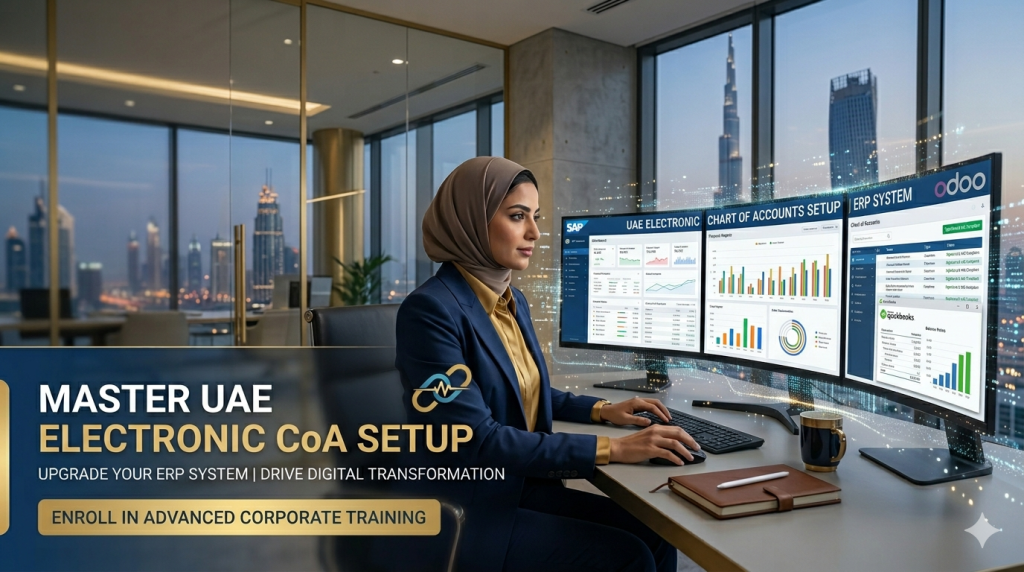 دورة طريقة إعداد شجرة الحسابات Chart of Accounts إلكترونياً في السعودية