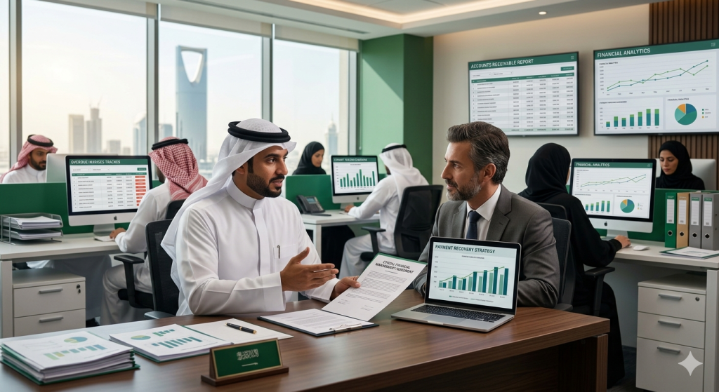 تحصيل المستحقات المالية والديون المتأخرة في السعودية