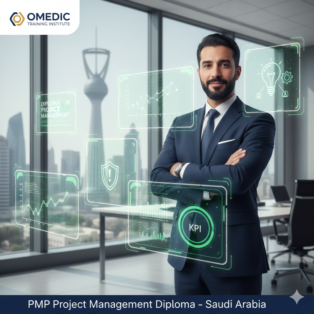 دبلومة إدارة المشاريع المؤهلة للحصول على شهادة PMP في السعودية