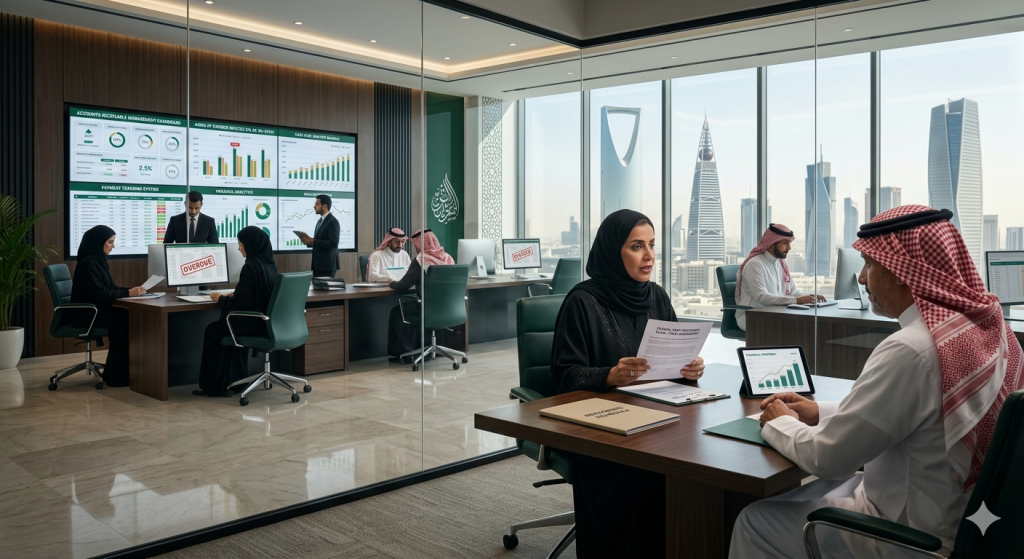 دورة تحصيل المستحقات المالية والديون المتأخرة في السعودية
