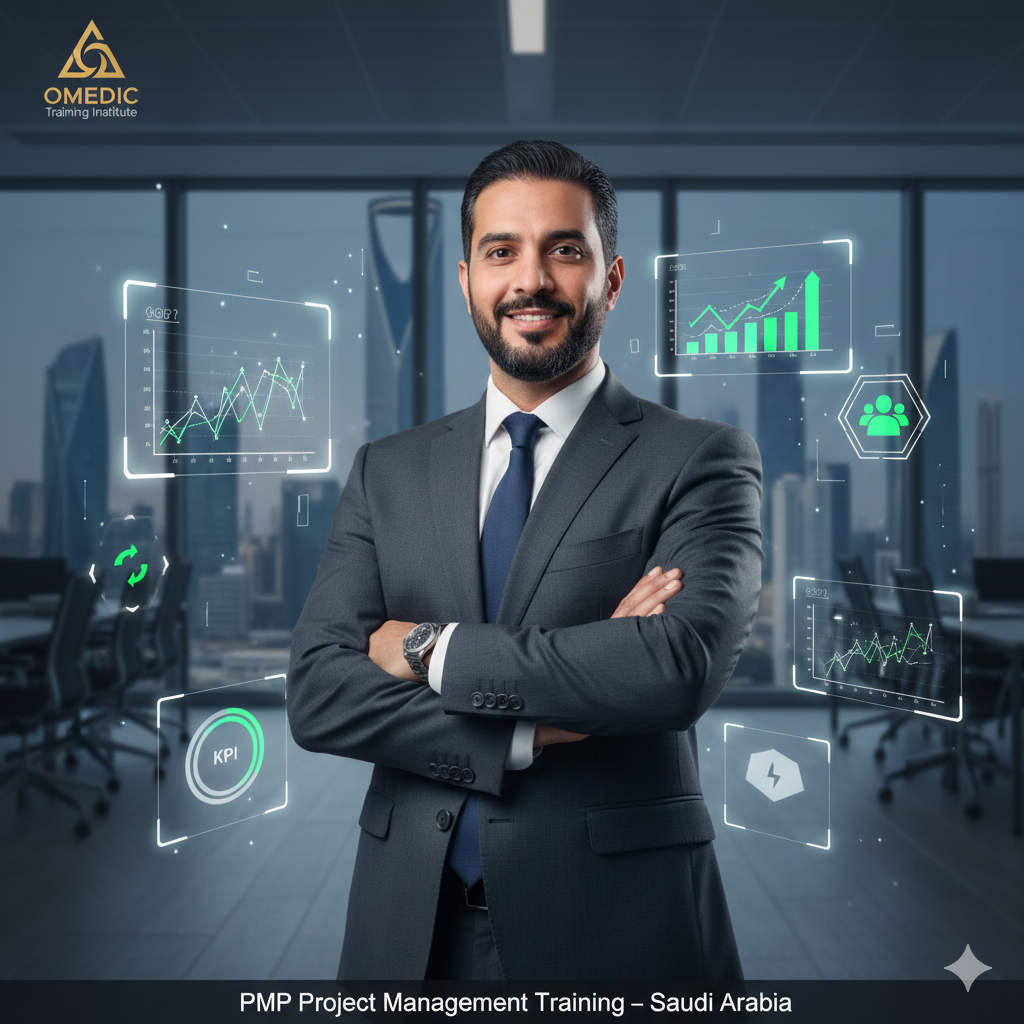 كورس إدارة المشاريع المؤهلة للحصول على شهادة PMP في السعودية