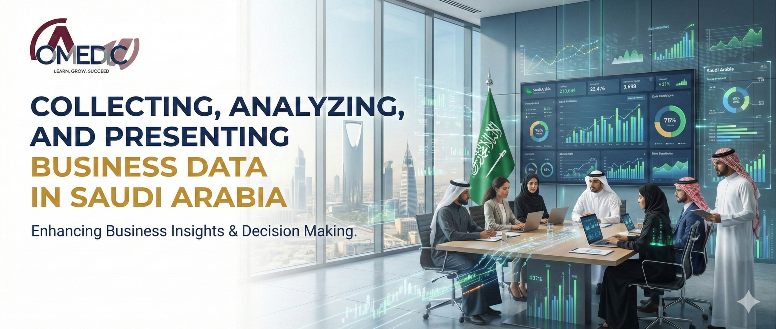 جمع و تحليل و عرض البيانات التجارية في السعودية - 1