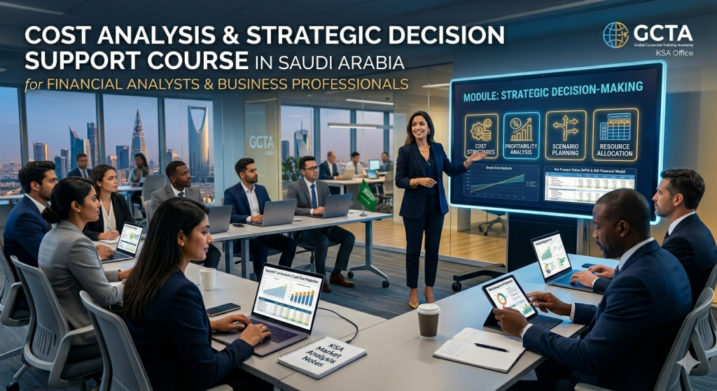 دورة تحليل التكاليف ودعم القرارات الاستراتيجية في السعودية