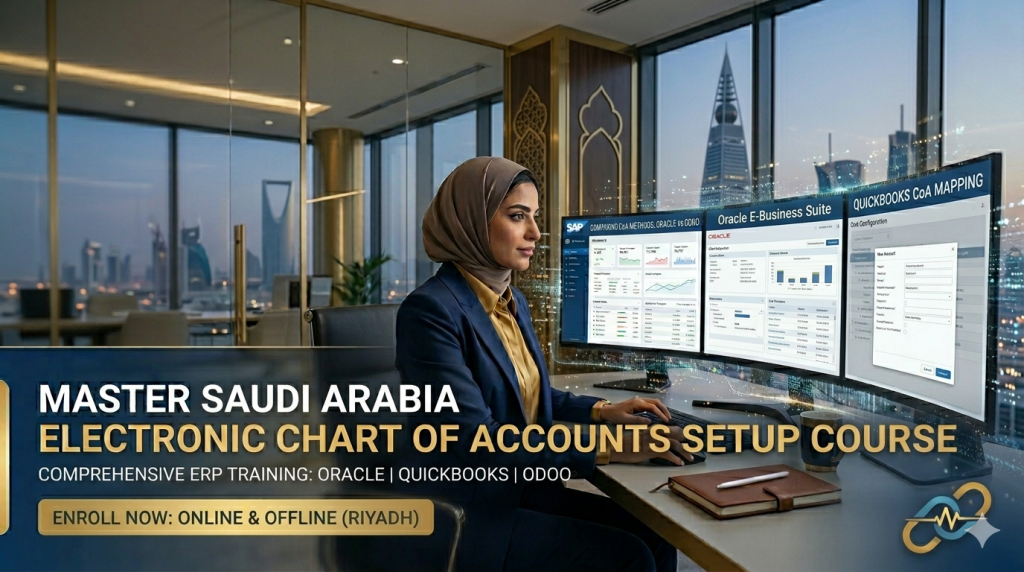 كورس طريقة إعداد شجرة الحسابات Chart of Accounts إلكترونياً في السعودية
