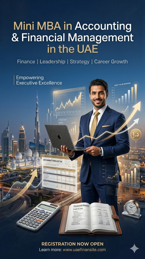 كورس Mini MBA في المحاسبة والإدارة المالية في الامارات