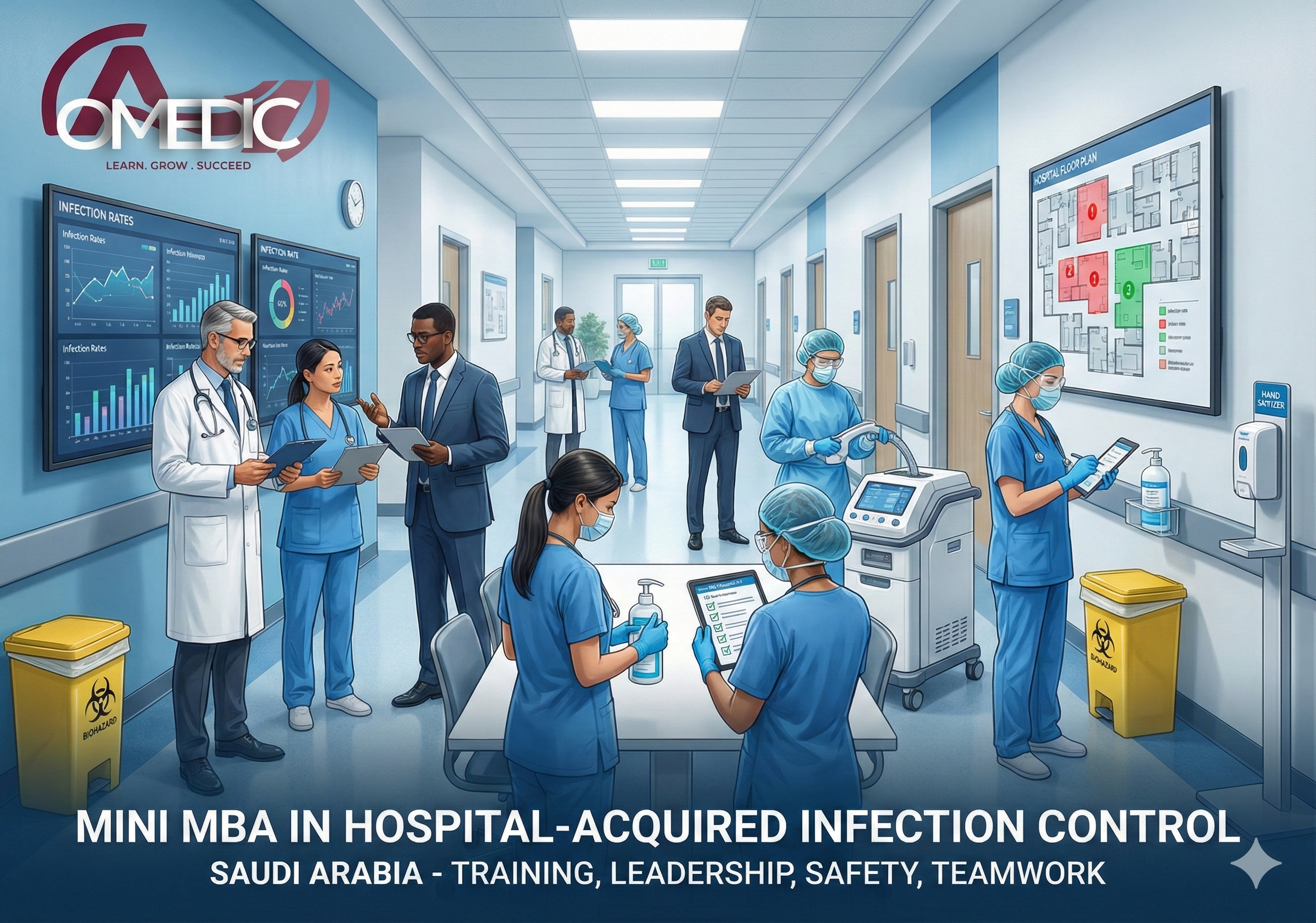 كورس Mini MBA في مكافحة العدوى المكتسبة